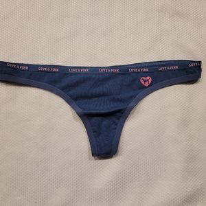 NWT PINK Victoria's Secret Extra Low Rise Skinny Side Thong